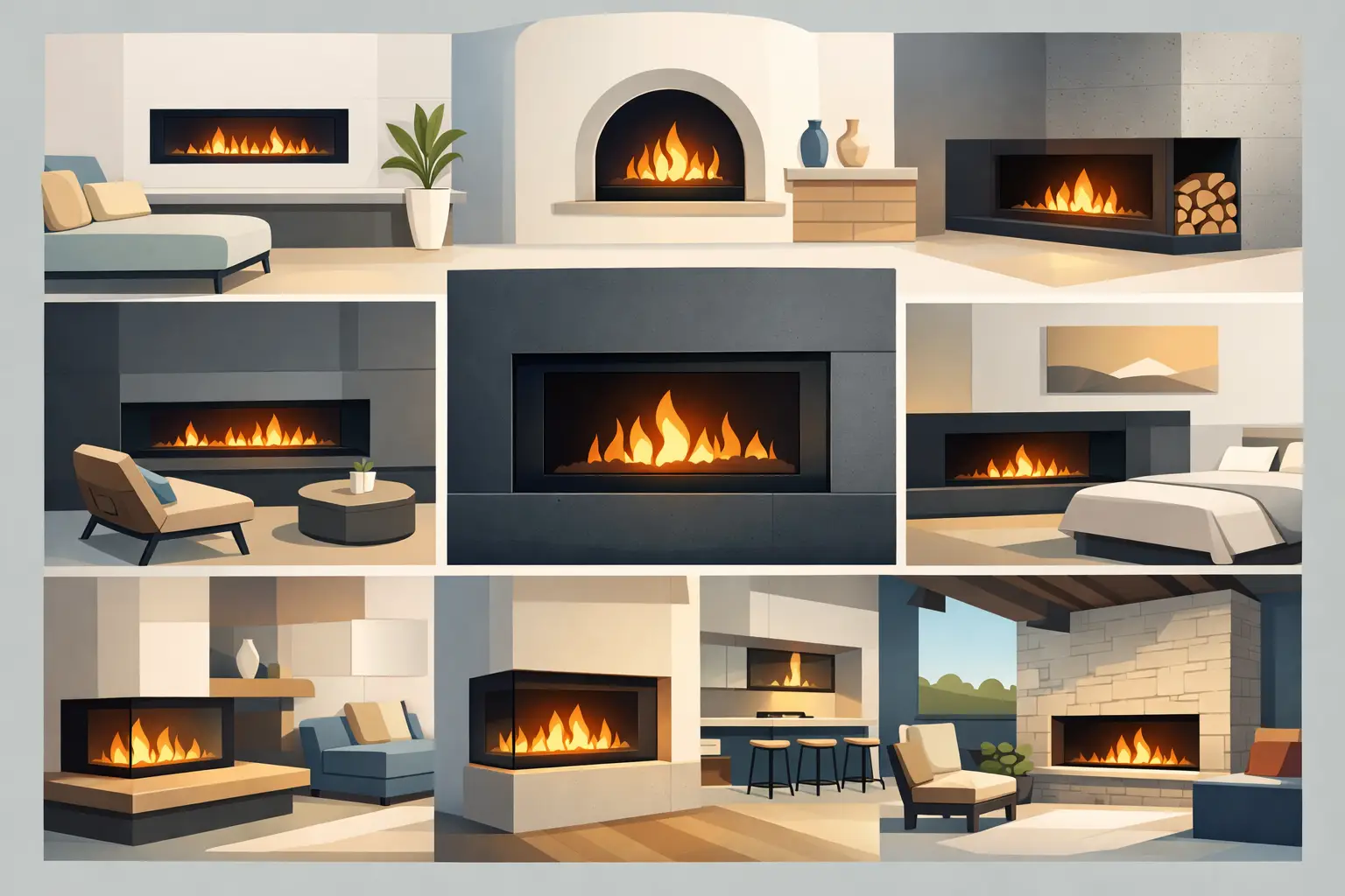 10 Hole in the Wall Fires Ideas for Homes