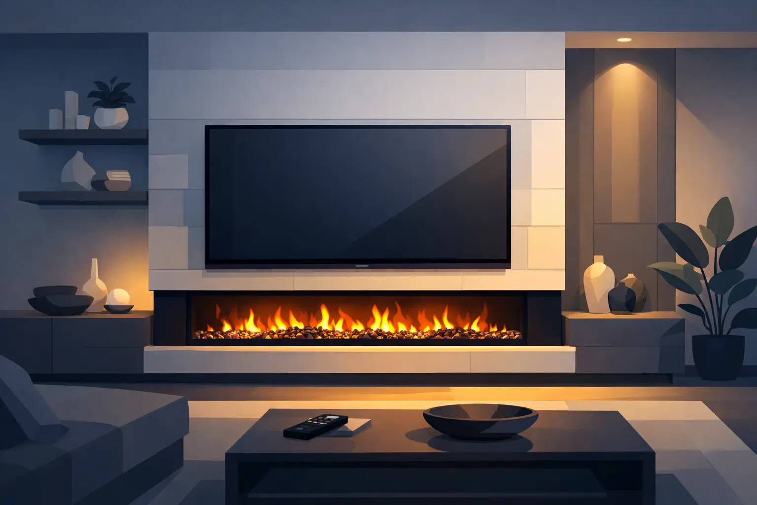 Best Electric Fires for Media Walls