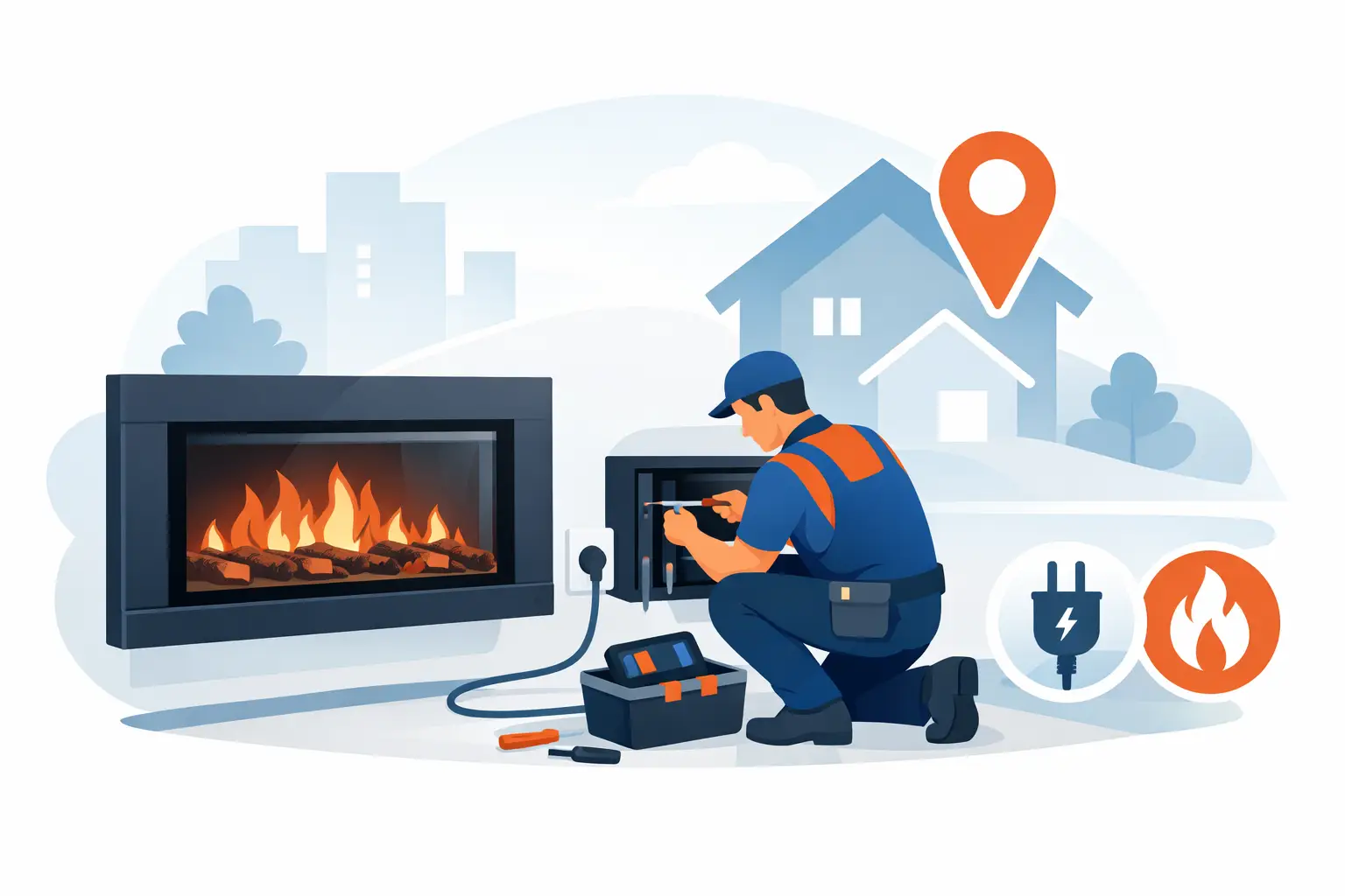 Electric Fire Installation Near Me Guide