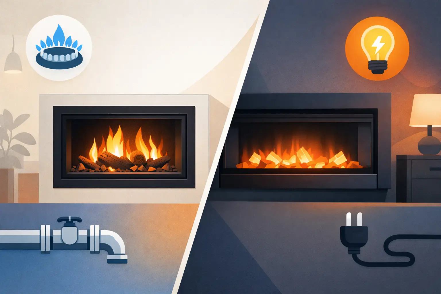 Gas Fires vs Electric Fires: Which Fits?