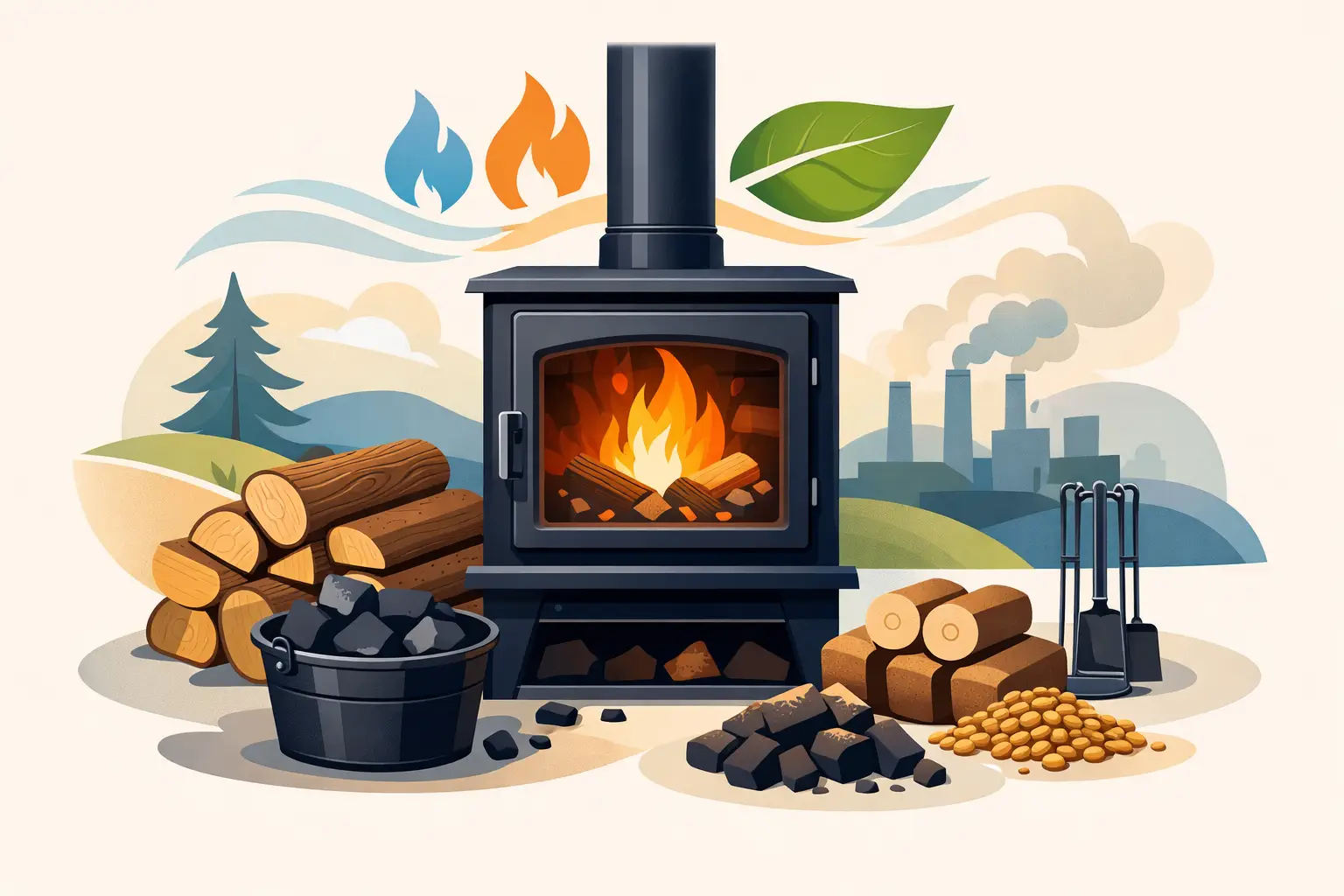 What Is a Multi Fuel Wood Burner?