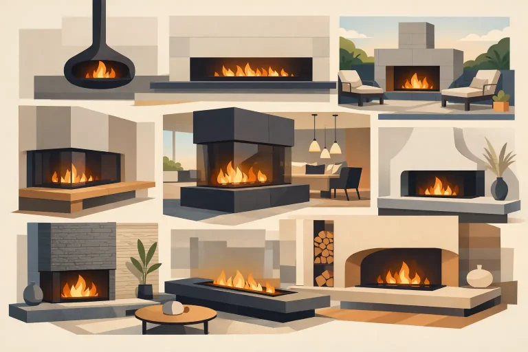 8 Modern Fireplace Design Trends to Know