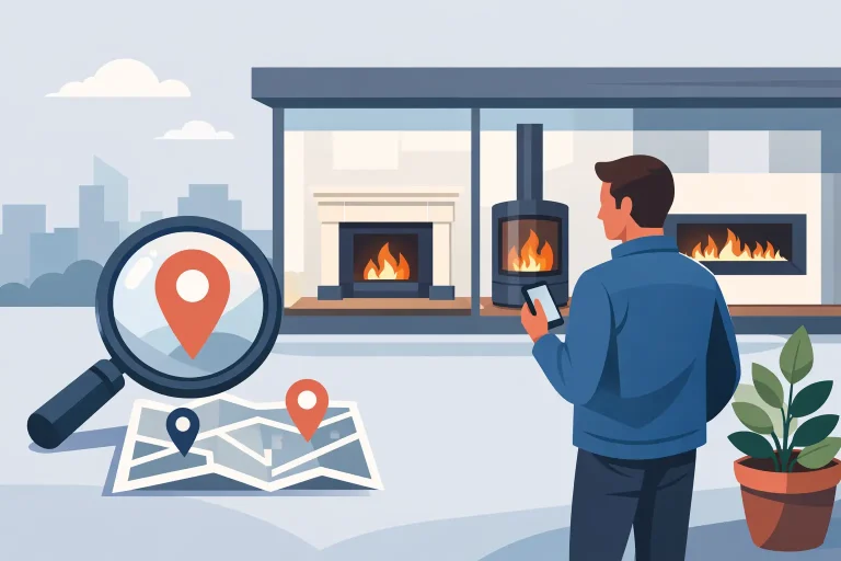 How to Find the Right Fireplace Showroom Near Me