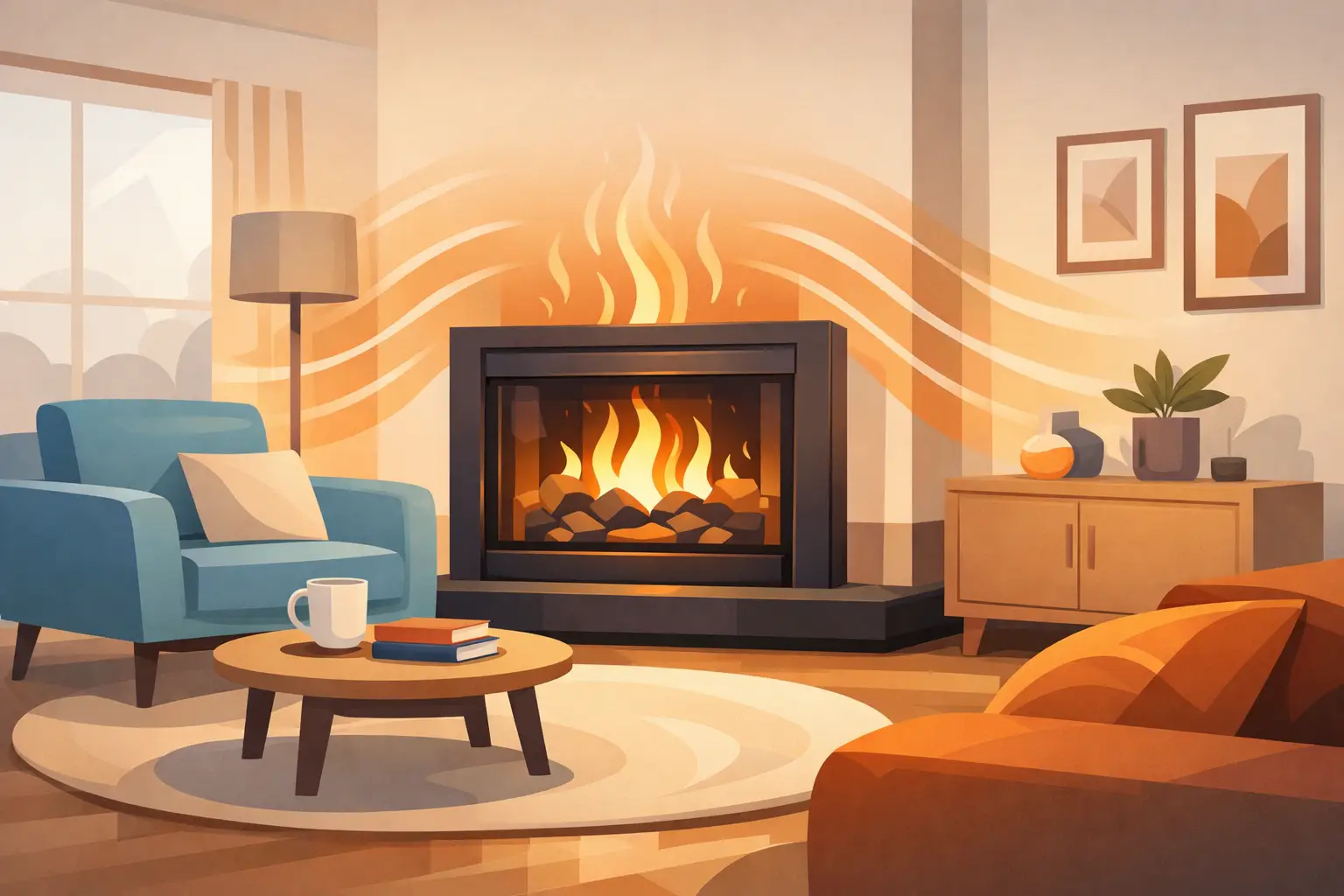 Can a Gas Fire Heat a Room? What to Expect
