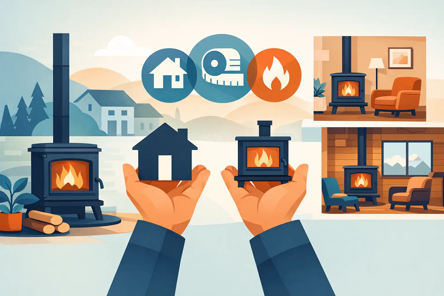 How to Buy a Wood Stove That Fits Your Home