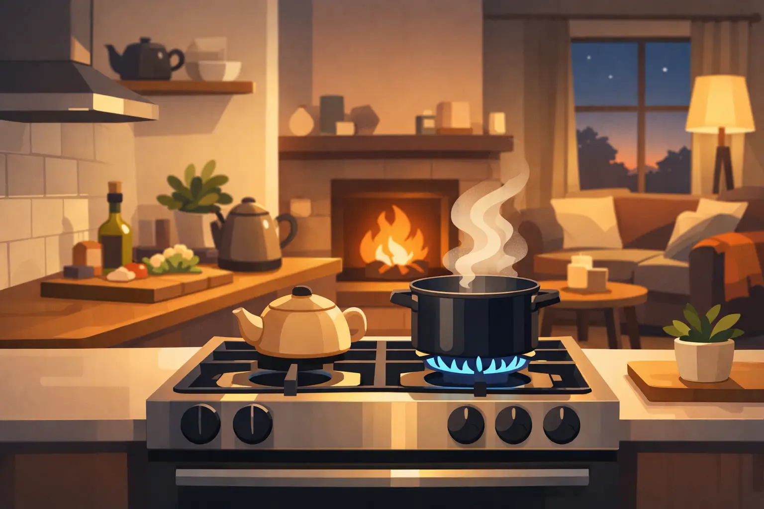 How to Choose a Gas Stove for a Cosy Home