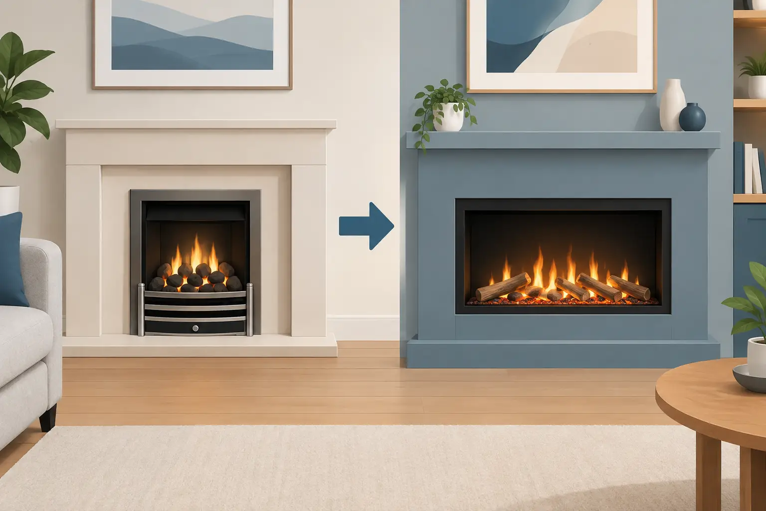 Can You Replace a Gas Fire in Your Home?