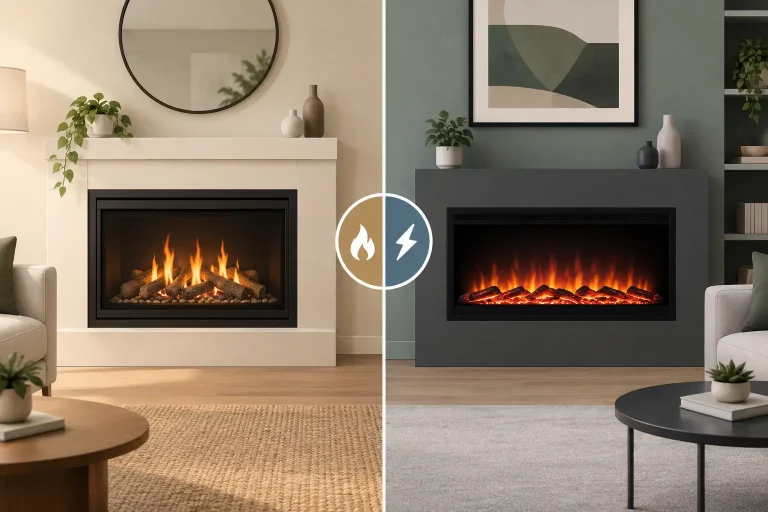 Gas Fire or Electric Suite - Which Is Right for You?