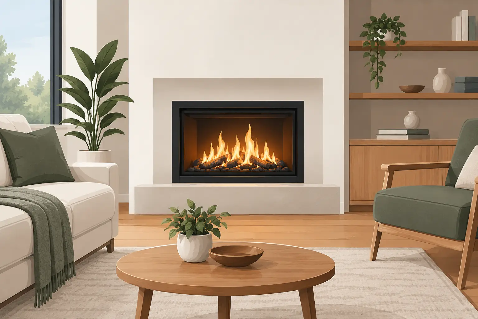 Sizing Gas Fires Correctly for a Comfortable Home